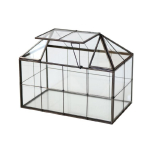 V&auml;ikeloomade vaateklaasiga terrariumi display-korpus l&auml;bipaistva klaasi ja avatava katusega, Lauapealne korpus taimede paigutamiseks ja riiulil eksponeerimiseks 1