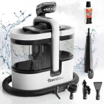 Teendow C7 Max Vaipade tolmuimeja, 1800W v&otilde;imsus, 16kPa imemisv&otilde;imsus, Pihustus-, H&otilde;&otilde;rumis- ja Tolmuimeja režiimid, 1600ml/1500ml kahekordsed veepaagid