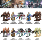 TV6111 Star Wars Kindral Grievous IG-100 S&otilde;jarobot Ehitusklotsid Liikuv Kuju M&auml;nguasi