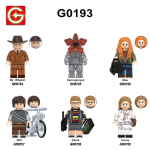 Stranger Things ehitusklotsid Minifiguurid 16 stiili Kogutav komplekt G0193 6PCS