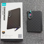 Originaal BENKS ArmorGrid Kevlar Kogu Samsung Galaxy Z Fold 8 Kaaneks, AINULT Tagumine Kate, Hinge Kaitsmega Ja MagSafe'iga gray