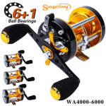 Trollinguga kalarulli trummelratas V&otilde;imas 6+1BB metallist p&uuml;&uuml;girull Merep&uuml;&uuml;girull bassip&uuml;&uuml;giks 4000