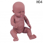 Nukk Vasts&uuml;ndinud 41 cm Simulatsioon Reborn Babies Real Baby Girl pruun