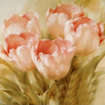 Teemantmaaling Liblikad Lilled Roosa ristpistes N&auml;put&ouml;&ouml; teemant Rhinestone 30x30CM