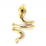 Kullatud s&otilde;rmus  Mythical Serpent  - 35 mm 58 kuld