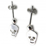 Les Tr&eacute;sors De Lily [M9950] &ndash; roodiumiga kaetud  Skull  h&otilde;bek&otilde;rvar&otilde;ngad h&otilde;be