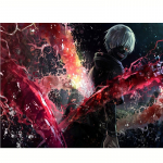 T&auml;ielik 5D DIY teemantmaal Cartoon Mask Poiss Mosaiik Tikand Ristpistes Kodu Dekor K&auml;sit&ouml;&ouml; 25x30cm