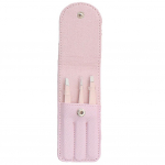 TBH 3 tk. kaldus, lamedad roostevabast terasest kulmupintsetid karvaeemaldusklambrite komplekt roosa