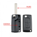 Kahe nupuvajutusega sisestusauto v&otilde;tmekest koos l&otilde;ikamata auto klappv&otilde;tmega, sobib Citroen C2 C3 C4 C5 C6 jaoks 2 Buttons