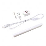 LED-valgustuskomplekt 6500K pehme valgusega LED-valgustiriba &ouml;&ouml;valgusti universaalse pistikuadapteriga valge