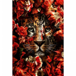 T&auml;is&uuml;mmargune puur Teemantmaal Ristpistes K&auml;sit&ouml;&ouml; 5D K&auml;sitsi valmistatud Teemanttikandid Maastikuloomad Rhinestone Mosaiic Kingikomplekt Kodukaunistus 15x20CM