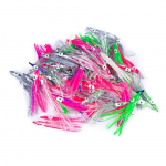 10 tk Pehmed landid 7cm Octoper P&uuml;&uuml;gilandid Vooblerid Kahev&auml;rvilised Bass Haugi Kunstlik Silikoonist Ujumine 10pc