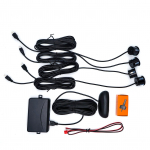 Parkimisanduri s&uuml;steem LCD-ekraan Tagurdusradar Autoparkimise tagurpidi varuradari helihoiatus must