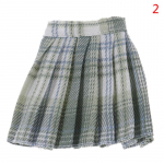 29Cm6 punkti Doll Princess plisseeritud seelik s&auml;rk R&otilde;ivad roheline