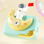 Lastele armas multikas &uuml;kssarviku mullimasin Automaatne mullipuhumine astronaudi muusika valgusmullimasina m&auml;nguasi lastele kingitus