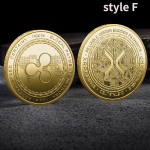 Kogutavad kr&uuml;ptovaluuta m&uuml;ndid Jah Ei Golden Dogecoin Xrp Cardano Shiba Inu Bitcoin m&uuml;ndikogujale style F