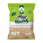 Terve valge Urad Dal (500 g), Urad Dal valge terve, 24 orgaanilist mantrat