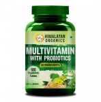 Multivitamiinid probiootikumidega (180 vahekaart), Multivitamiin probiootikumidega, Himaalaja Organics