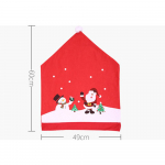 2022. aasta j&otilde;ulutooli kate Klassikaline J&otilde;uluvana Lumememme Print S&ouml;&ouml;gitoolim&uuml;ts Pom Pomiga Uusaasta Peotarbed J&otilde;ulud 60x50cm 60x50cm