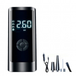 Kaasaskantav nutikas digitaalne &otilde;hur&otilde;hu elektriline pump, must autodele, t&auml;ispuhutav matt wire must