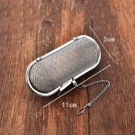 Roostevabast terasest tee infusioon Korduvkasutatav v&uuml;rtsitee kurn peenv&otilde;rgust infuser kohvi&uuml;rdi v&uuml;rtsifilter K&ouml;&ouml;gitarvikud