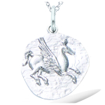 Les Tr&eacute;sors De Lily [R1672] &ndash; 'Vana-Kreeka' h&otilde;bedast ripats (roodiumiga kaetud) - 17x18mm (Pegasus) h&otilde;be
