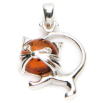 Les Tr&eacute;sors De Lily [R5514] &ndash; h&otilde;bedane ripats  Cat Inspiration  merevaigukollane h&otilde;be (roodiumiga kaetud) - 20x20mm pruun