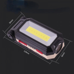 COB t&ouml;&ouml;valgusti, tugeva valgusega laadimispandla t&uuml;&uuml;pi auto &uuml;levaatusvalgusti magnet-LED-ga &uuml;lihele kokkupandav matkavalgusti