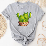 Akvarell Style Tee Top Moodne T-s&auml;rk 90ndate Sweet Trend Clothing Vabaaja l&uuml;hikeste varrukatega naiste prinditud naiste graafiline T-s&auml;rk S