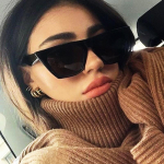 Trend P&auml;ikeseprillid Naiste Luksusbr&auml;nd Vintage Square P&auml;ikeseprillid Mood Retro Naiste Kassisilmad Prillid Prillid Oculos De Sol