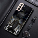 &Uuml;mbris Samsung Galaxy S21 S20 Ultra S10 Plus Lite S21 S20 Fe 5g S10e S9 S8 S7 Edge Shell Fundas Attack On Titan Anime jaoks For Samsung S7 Edge