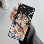 &Uuml;mbris Samsung Galaxy S23 S22 S21 S20 Fe Ultra S10 S9 S8 Plus Note 20ultra 10plus kaanega Anime Demon Slayer Nezuko Tanjirou For Samsung S21