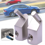 1/0 m&otilde;&otilde;tur kuni 4 m&otilde;&otilde;teamprini sisend toitejuhtme reduktor uhiuus alumiiniumsulamist