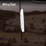 4 tk/komplekt Universaalne Anto auto uksekaitse kaitseraua kaitse kleeplindiga auto servakaitse A must