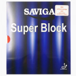 SAVIGA SUPER BLOCK Lauatennise kate Kaitsvad pikad kummik&uuml;ljed DAWEI SUPERBLOCK Ping Pong OX Pealmine kiht Ox without sponge punane