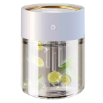 2000ml 3 auguga USB &otilde;huniisutaja eeterlike &otilde;lide aroomiteraapia Cool Mist Maker &otilde;hupuhastaja romantilise LED-valgusega None