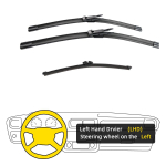 3 TK Ford Explorer 2011-2017 jaoks 26  22  11  eesmised tagumised klaasipuhastid esiklaas esiklaasi aknal&otilde;ikuri tarvikud 2012 2013 2014 2015 2016 2017