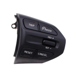 Multifunktsionaalsed roolinupud Kia RIO 2018 X-LINE K2 RIO 4 p&uuml;sikiiruse regulaatori kaugjuhtimispuldi helitugevusega Bluetooth-auto jaoks 96720 black