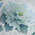 Seinakleebis uhiuus Flower Lotus Home Decor PVC