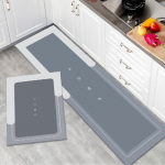 Super imav k&ouml;&ouml;gimatt Diatomiga mudapadi Vannitoapadi libisemisvastane vaibamatid P&uuml;hkitav pestav pika ribaga vaip 50x80cm