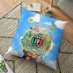 Toca Life World padjap&uuml;&uuml;r Toca Boca padjap&uuml;&uuml;r kodutoolile Lastetoa pehme dekoratiivne padjap&uuml;&uuml;r 45*45cm 16