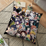 Demon Slayer padjap&uuml;&uuml;r Kimetsu No Yaiba Decor Cartoon padjap&uuml;&uuml;r Kamado Tanjirou pol&uuml;estrist padjap&uuml;&uuml;r kodu diivanile 45cm 21