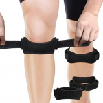 Meniski ja sidemete p&otilde;lvekaitsmed, reguleeritavad p&otilde;lvekaitsmed liigeste stabiliseerimiseks (2 pakki), Kompressioonsed p&otilde;lvekaitsmed meeste ja naiste p&otilde;lvedele 16x12x3cm