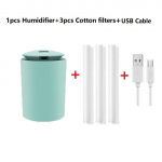 260 ml mini &otilde;huniisutaja kaasaskantav ultraheli aroomi eeterlike &otilde;lide difuusor USB uduvalmistaja aroomiteraapia niisutajad koduautole Pink