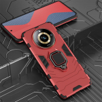 KEYSION p&otilde;rutuskindel soomus&uuml;mbris Realme 11 Pro + 5G pehmest silikoonist + PC-r&otilde;ngasaluse telefoni kate OPPO Realme Narzo 60 Pro 60 5G jaoks for Realme 11 punane