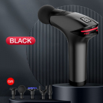 Uus Cold Compress Fascia Gun LCD V&auml;rvilised tuled Fitness Lihaste L&otilde;&otilde;gastus Masseerija Uimastusp&uuml;stol Kael Selg Treening S&uuml;gavkude must