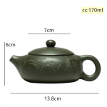 Hiina Yixing teekann Purple Clay xishi Teekann Beauties K&auml;sitsi valmistatud veekeetja Boutique Teekomplekt kohandatud Kingitused Autentsed 170ml 170ml