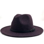 uus Naised Mehed Villane Fedora m&uuml;ts Nahapaelaga H&auml;rrasmees Elegantne Daam Talvine S&uuml;gis Laia &Auml;&auml;rega Jazz Kirik Panama Sombrero m&uuml;ts 56-58CM