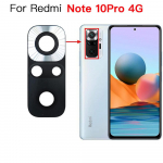 Tagumise tagakaamera klaasil&auml;&auml;tse vahetus Xiaomi Redmi Note 9 9s 10 10s Pro jaoks kahepoolse liimiga, remont Note10Pro 4G