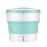 Kokkupandav keedupott Kaasaskantav k&auml;mping Elektriline kuumapott Travel Home Multifunktsionaalne pliit sinine